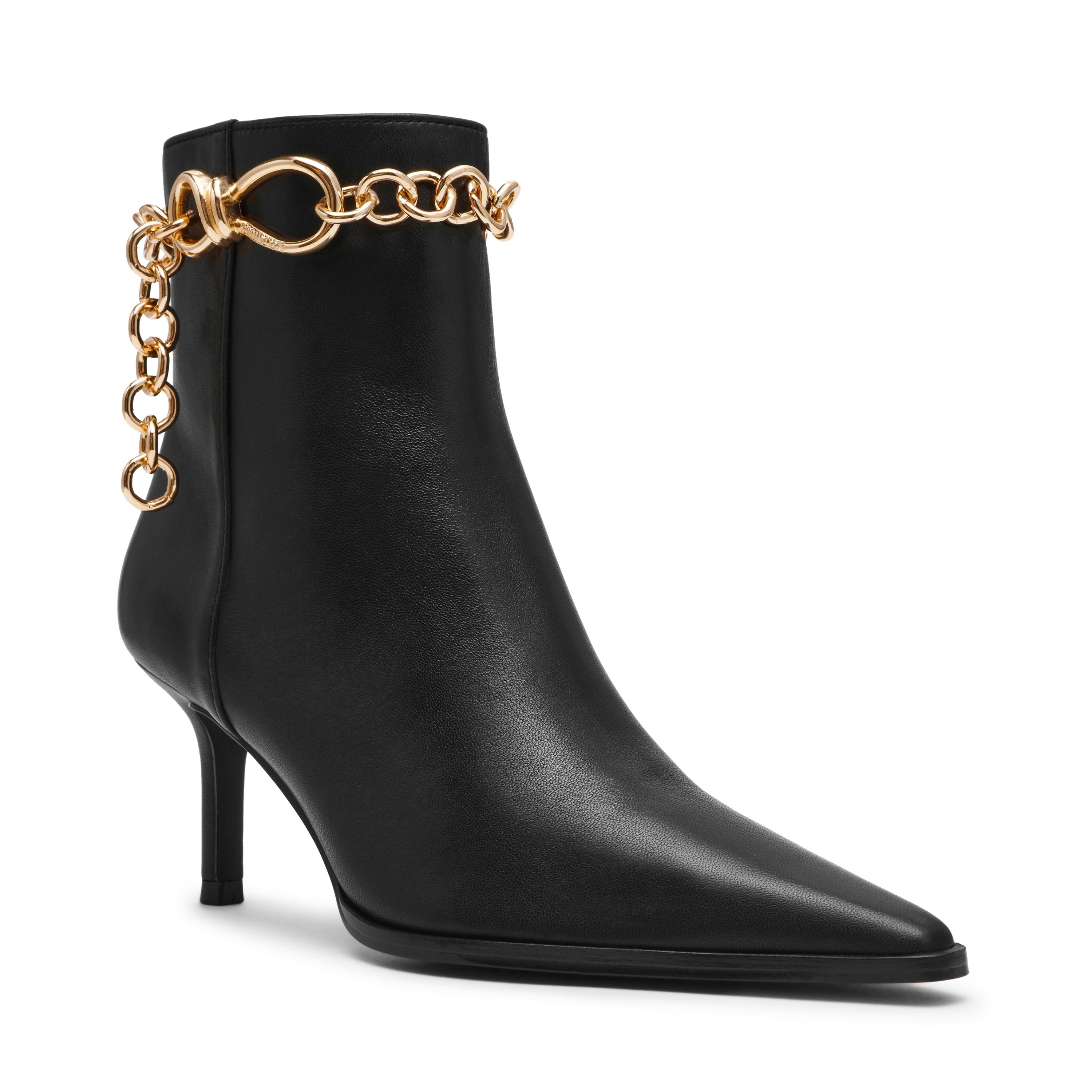 LINK IN BLACK LEATHER