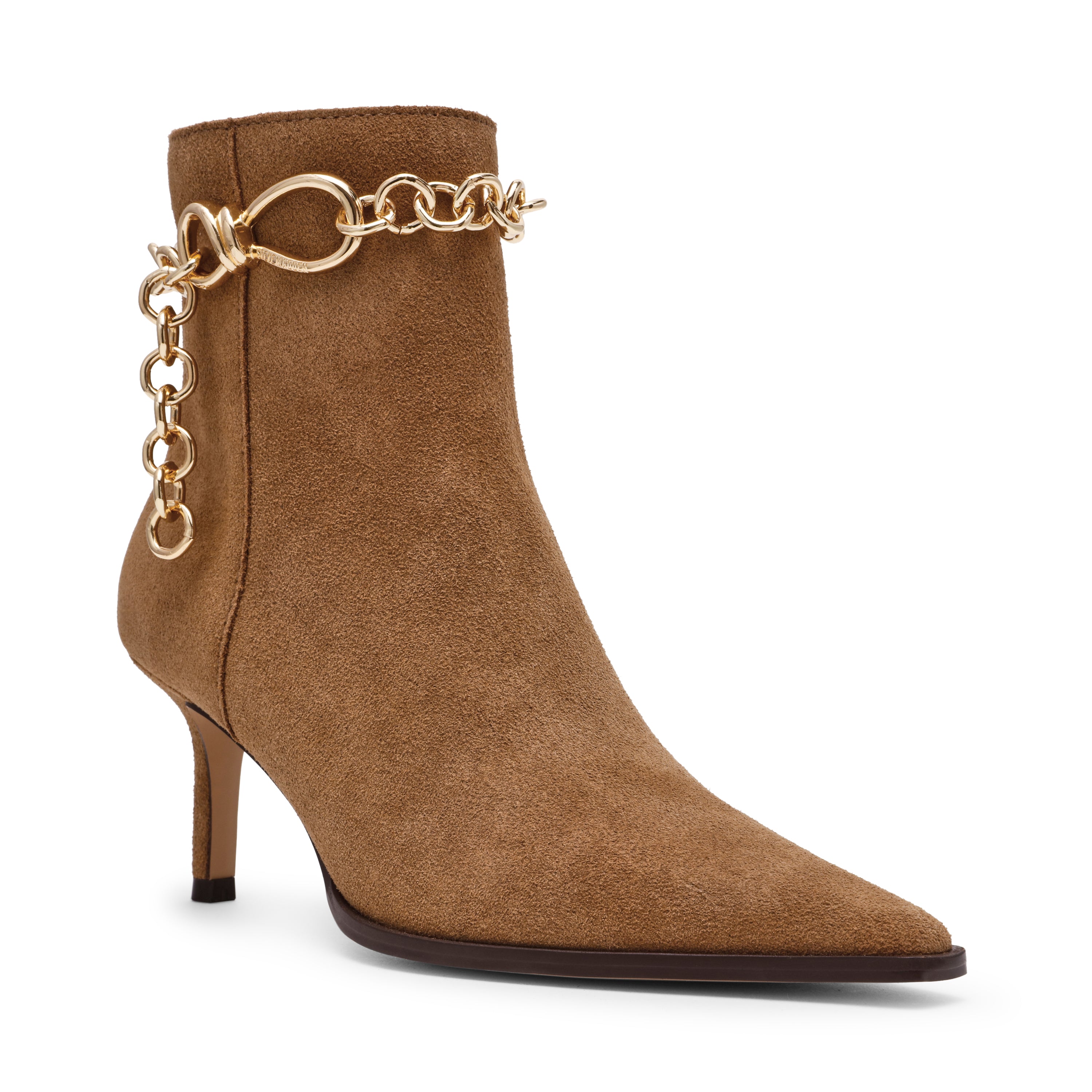 LINK IN TAN SUEDE