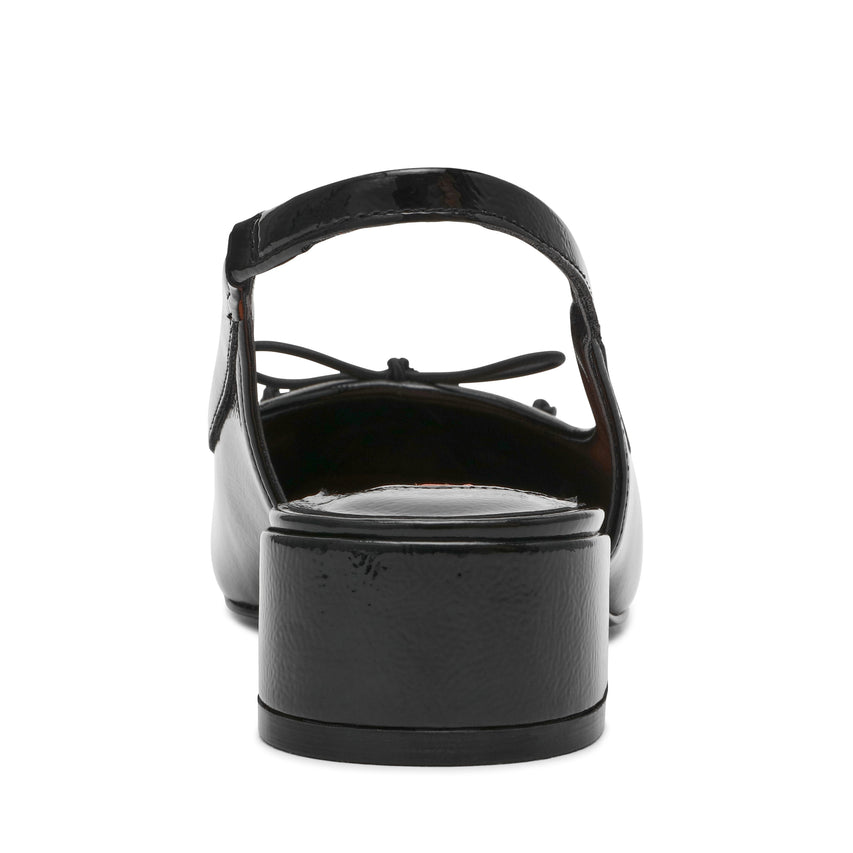 LOVED BLACK CRINKLE PATENT