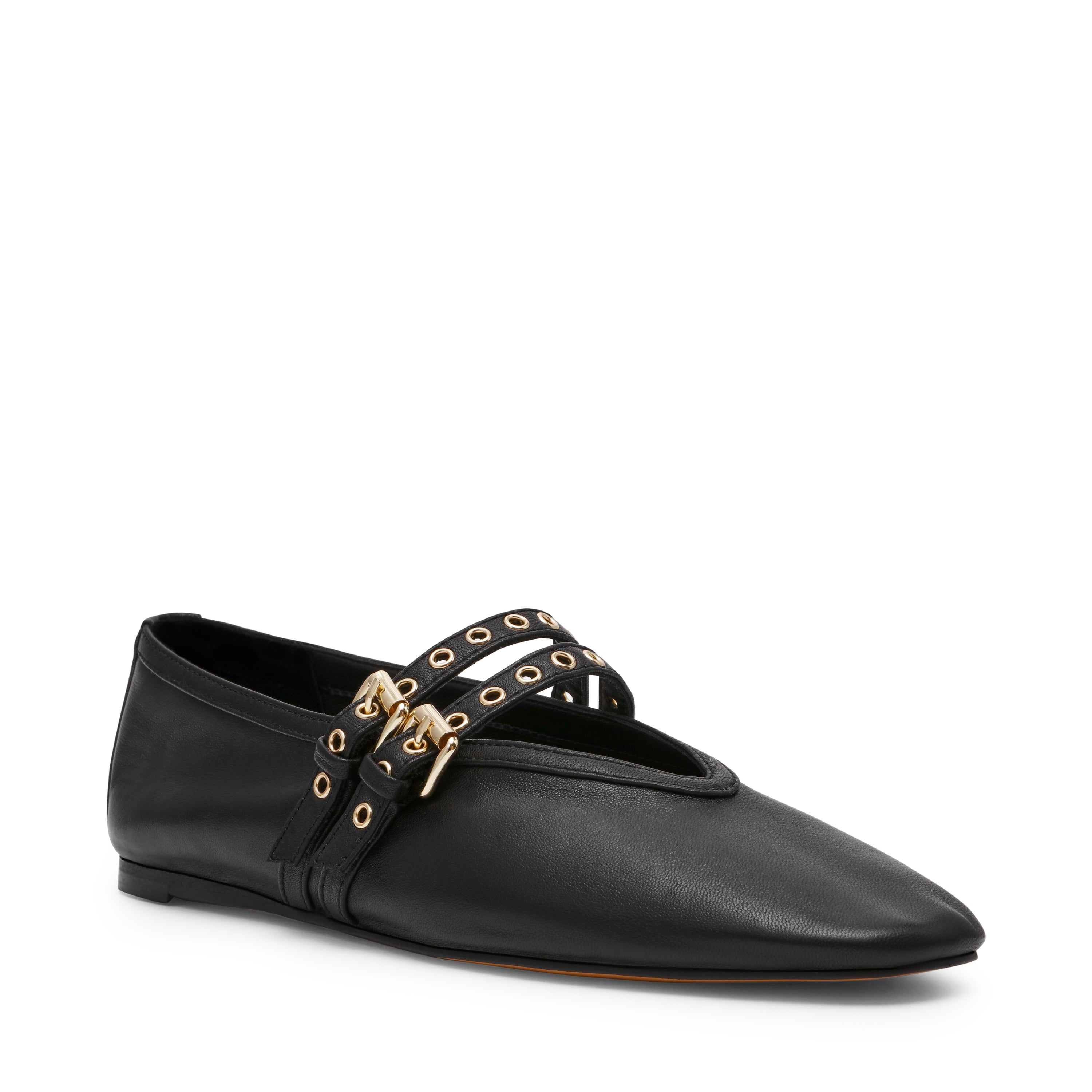 LYDIA BLACK LEATHER