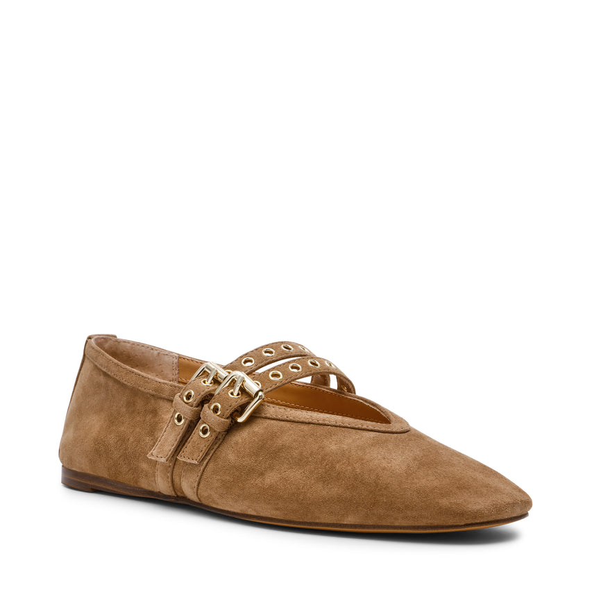 LYDIA TAUPE SUEDE