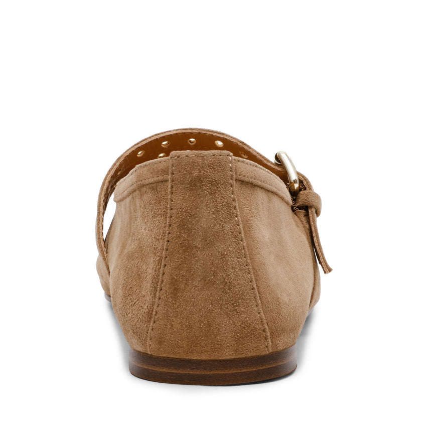 LYDIA TAUPE SUEDE