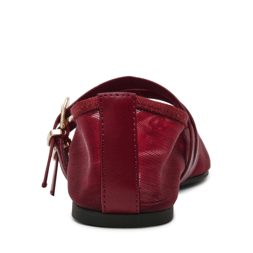 MURRAY ST. DARK CHERRY LEATHER