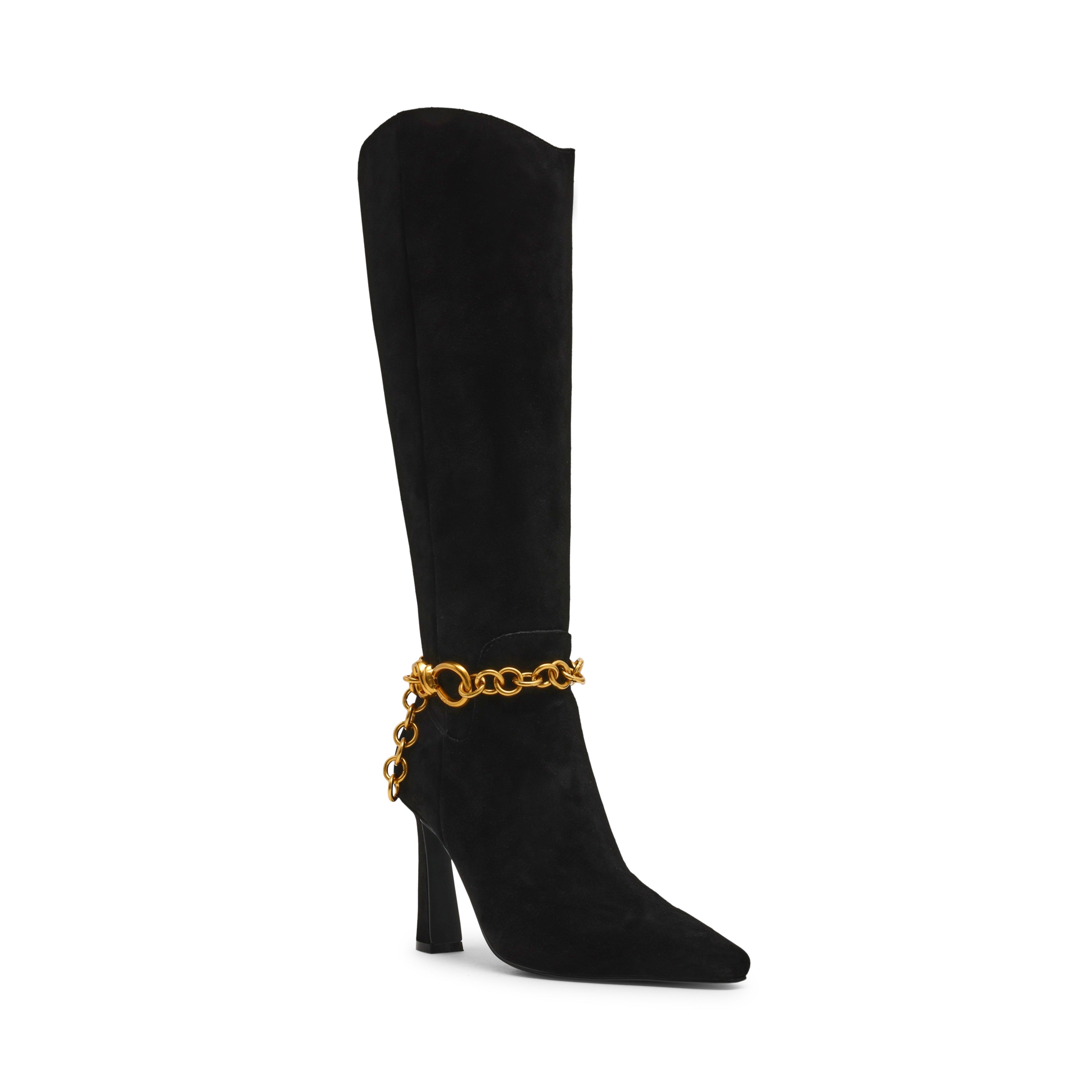 SKORCHER BLACK SUEDE