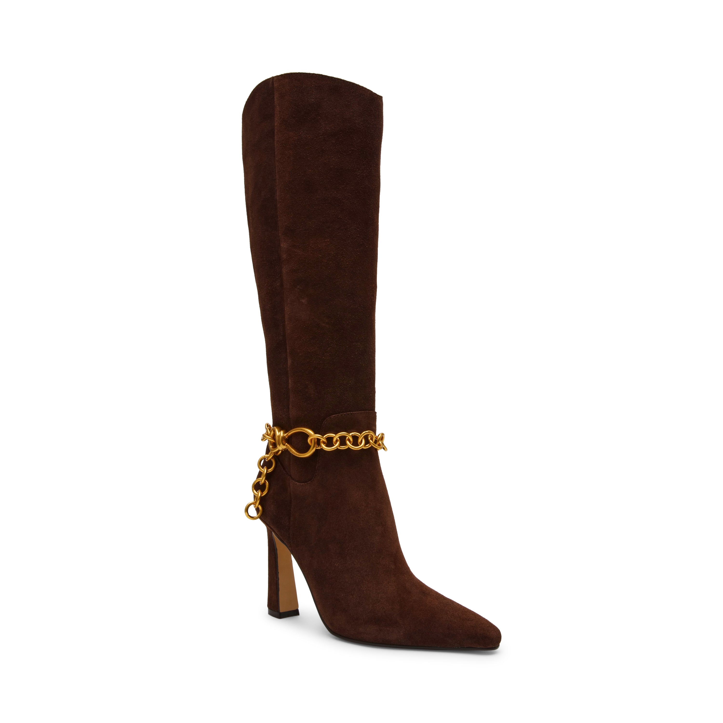 SKORCHER CHOCOLATE BROWN SUEDE