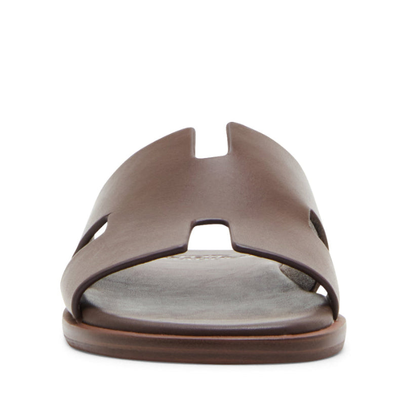 Leon Brown Leather Sandalias para Hombre
