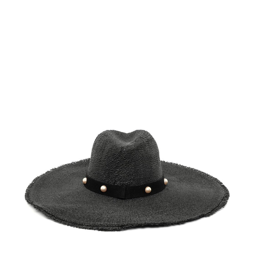 SOMBRERO DE RAFFIA BLACK