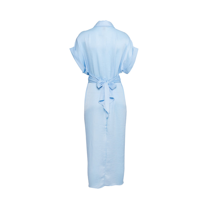 Tori Dress Azure Blue Vestido para Mujer