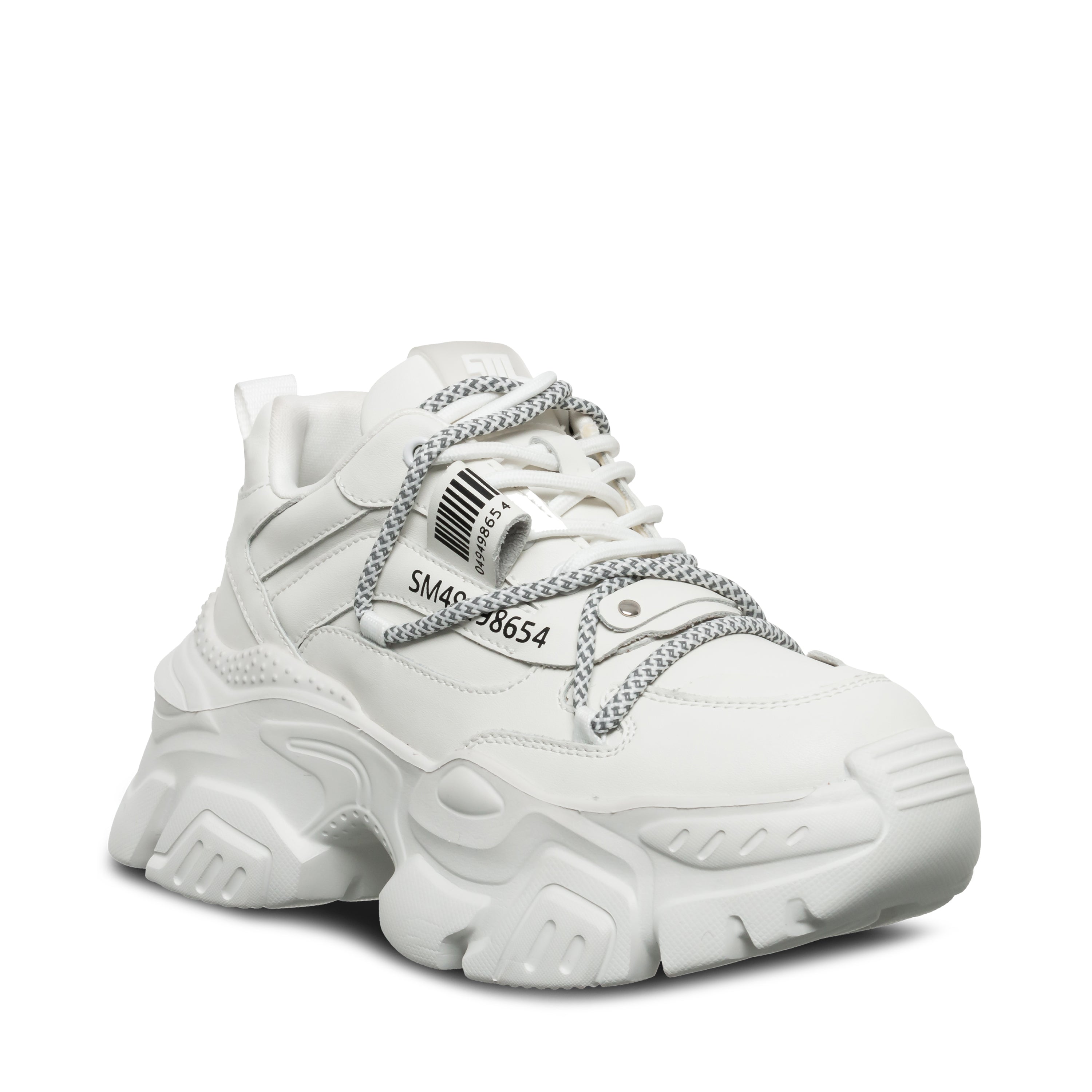 Troy White Leather Tenis Blancos