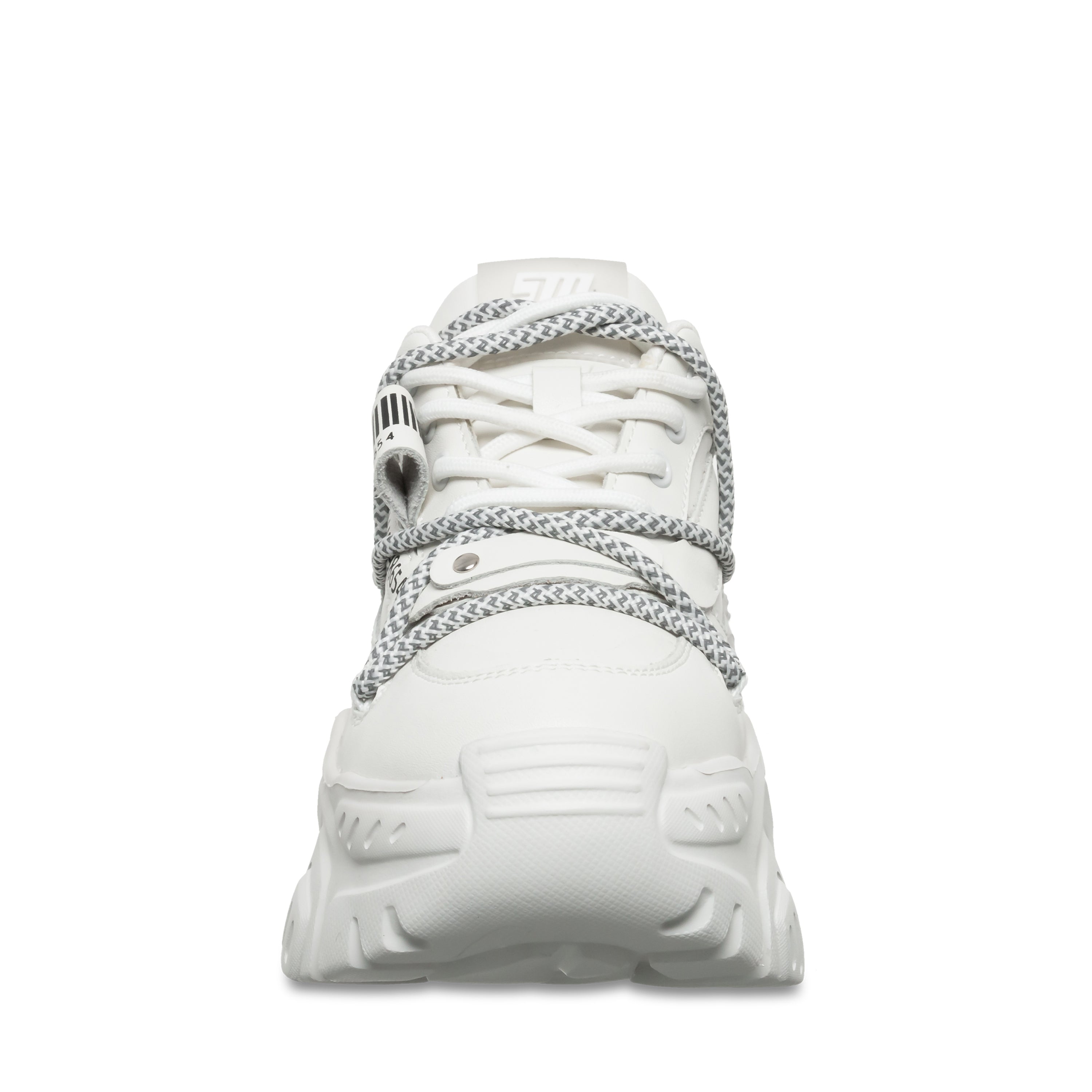 Troy White Leather Tenis para Mujer