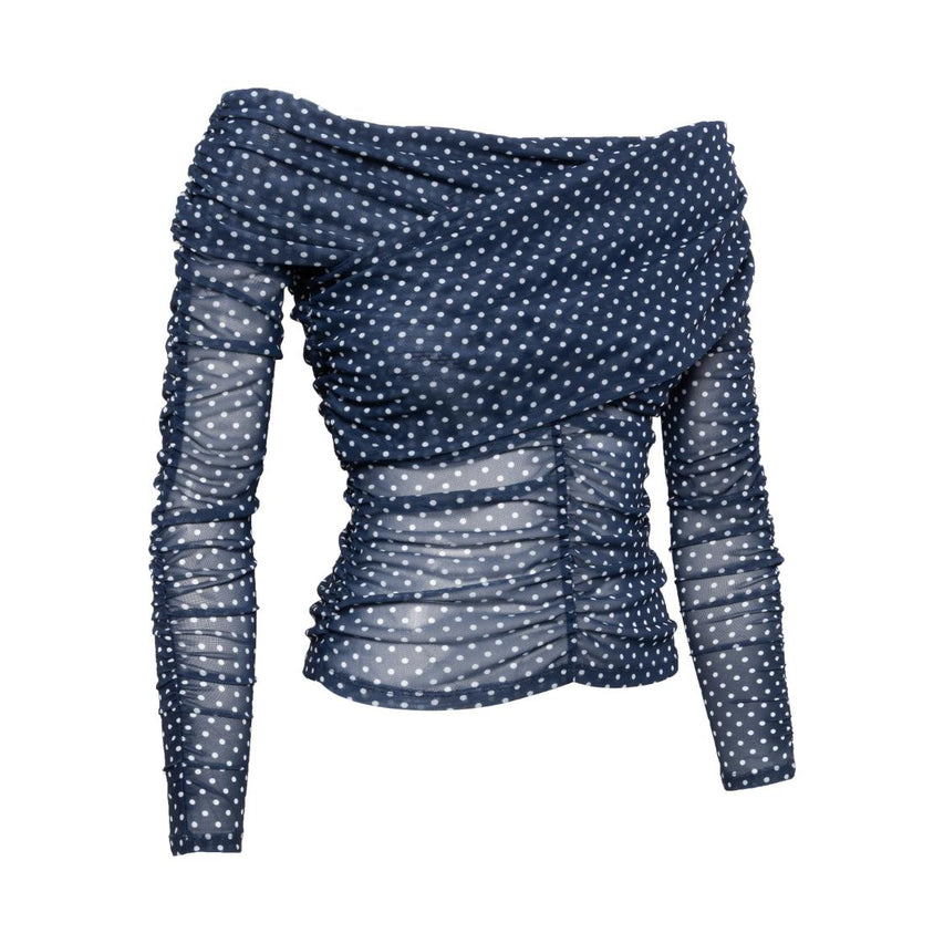VIKTORIA TOP VINTAGE NAVY
