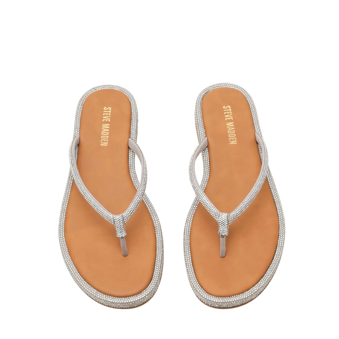 Aaliiyah Silver Sandalias Plateadas Para Mujer