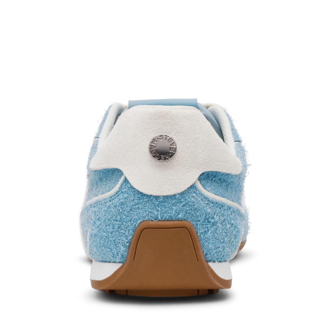 Abbi-SM Baby Blue Suede Tenis Azules Para Mujer