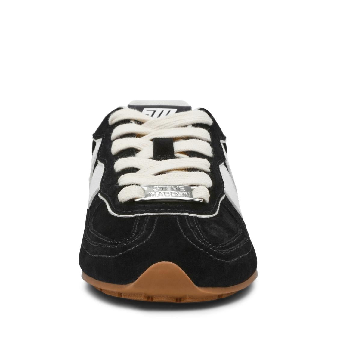 Abbi-SM Black Suede Tenis Para Mujer