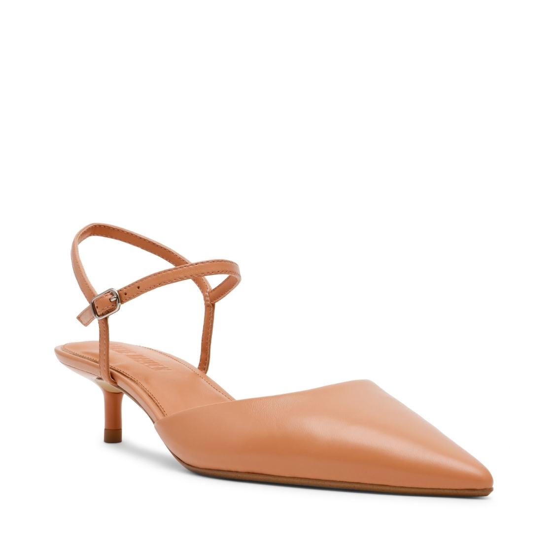 Adelaide Clay Leather Tacones Beige