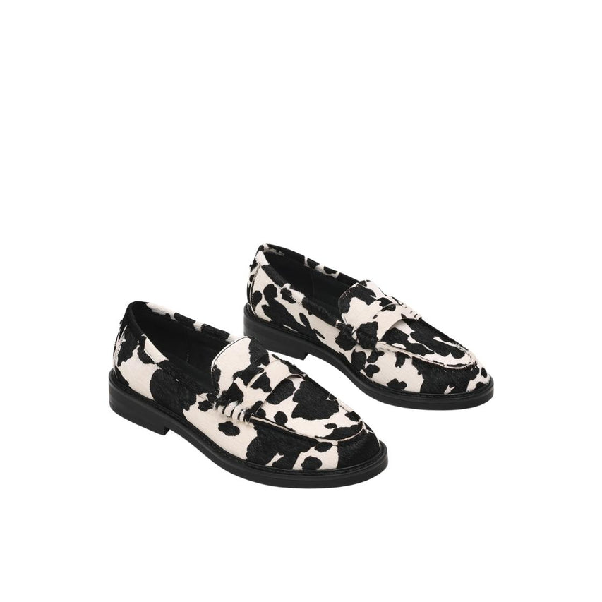Adison C Black White Mocasines Negro con Blanco