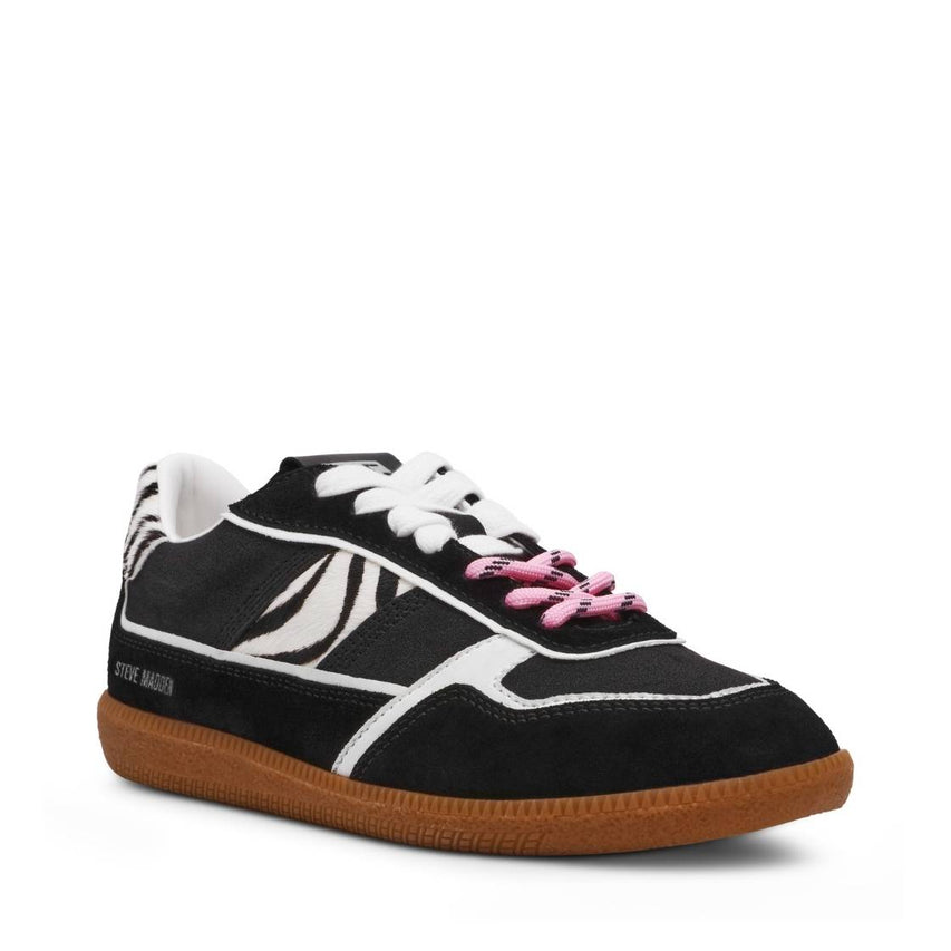Agustine Black Zebra Tenis Negro con Blanco