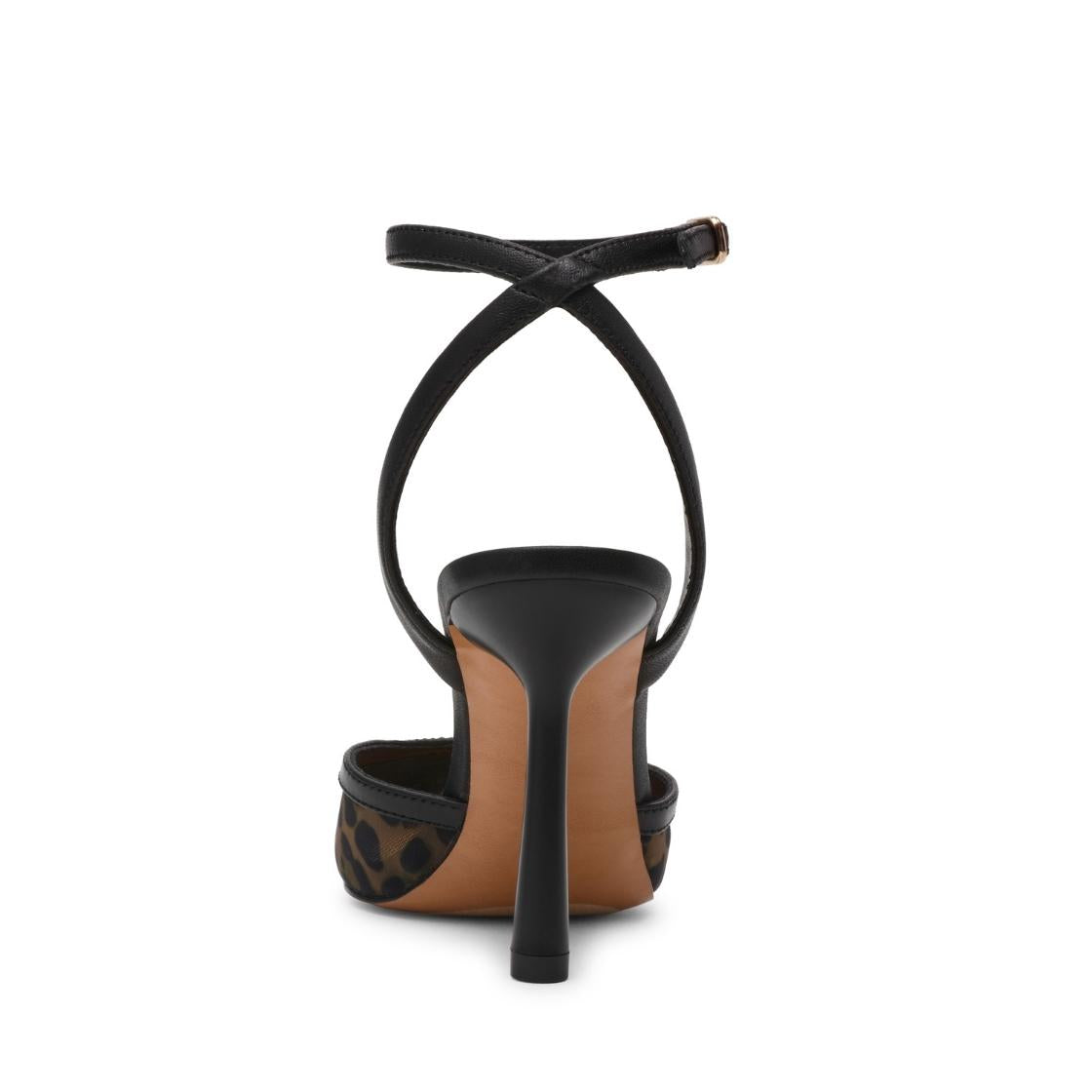Alliance M Leopard Tacones Cafés para Mujer
