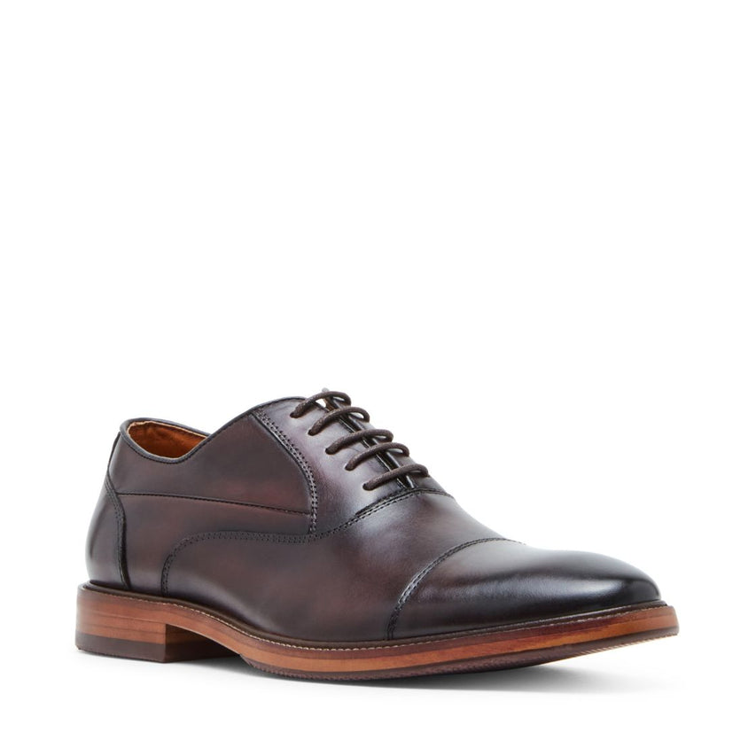 ALMANAS-N BURGUNDY LEATHER