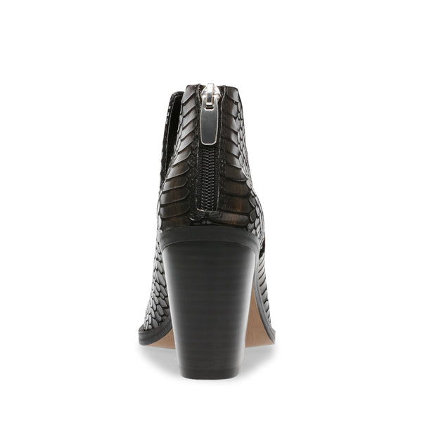 Alyse Black Bronze Botines Negros para Mujer