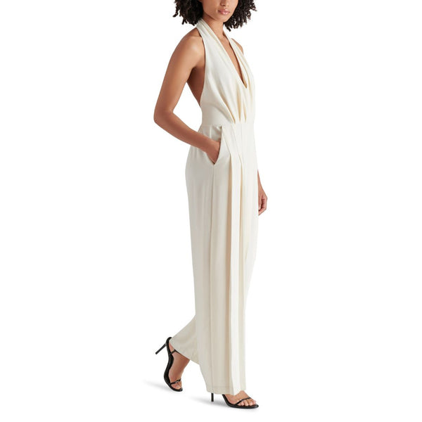 Apolline Jumpsuit Cream Jumpsuit Blanco