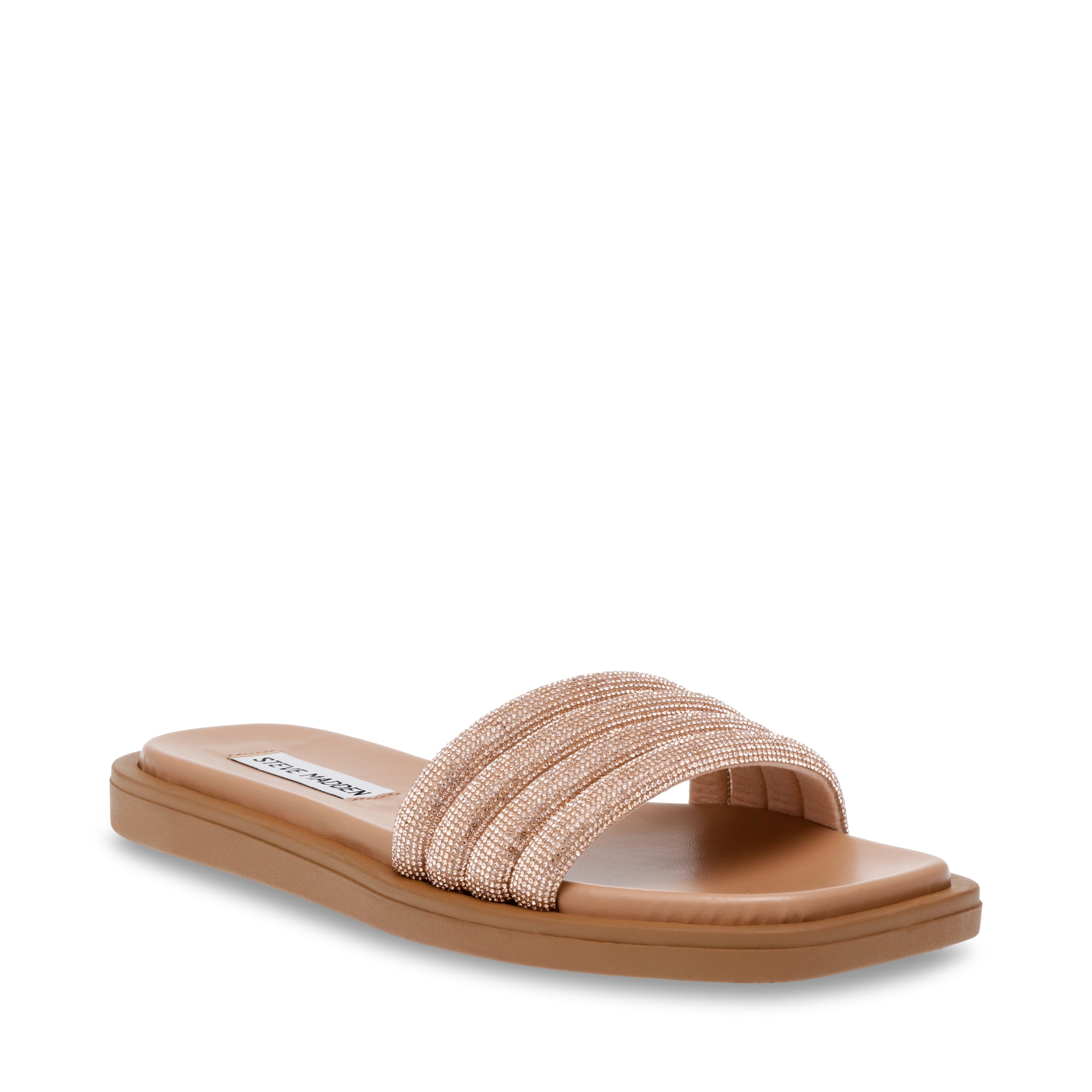 Arbour Rose Gold Sandalias de Piso Rosa Claro