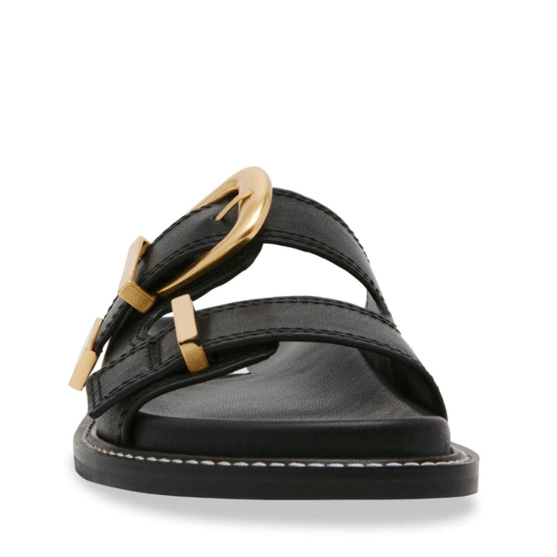 Arch Black Action Leather Sandalias para Mujer