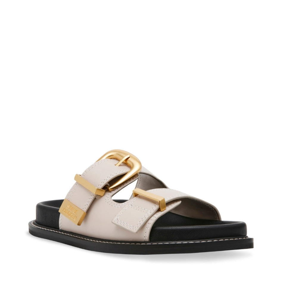 Arch Bone Action Leather Sandalias Blancas