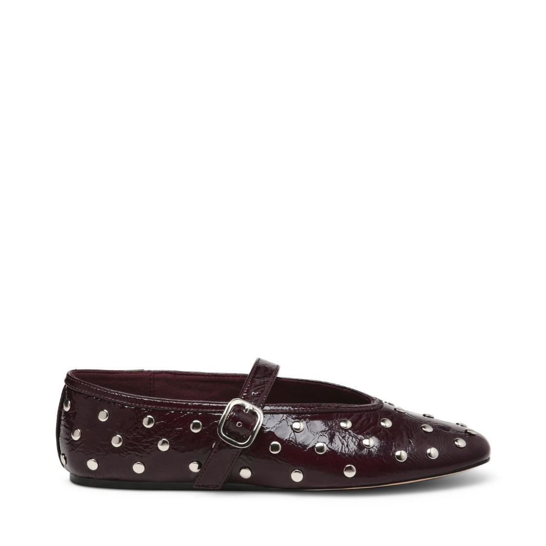 Archer Cherry Lacquer Leather