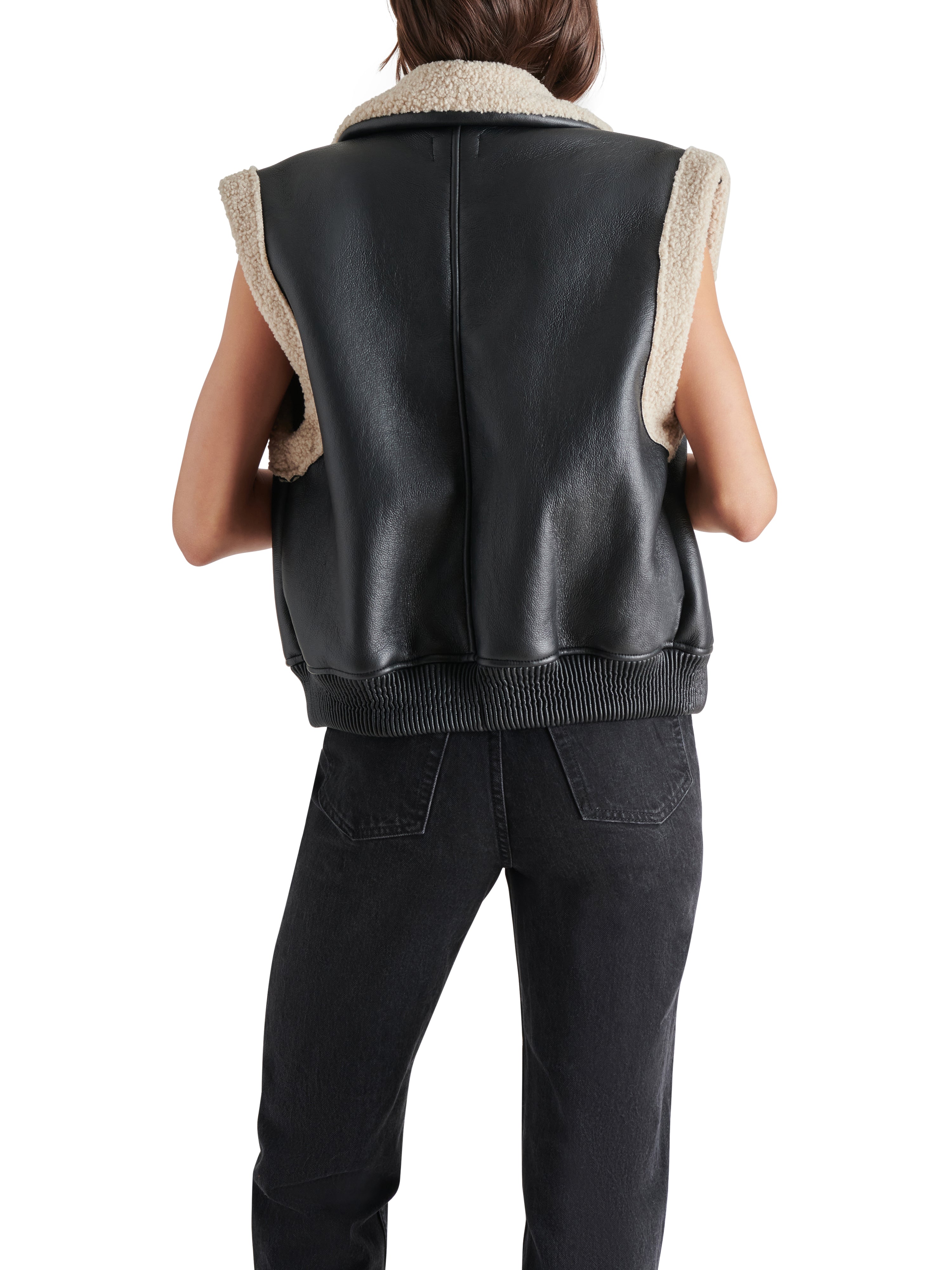 Avi Vest Black Chaleco Negro para Mujer