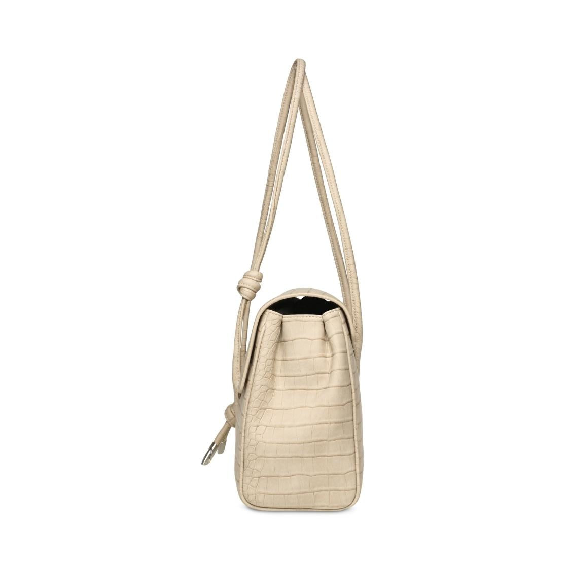 Bamalfic Beige Bolso de Mano Para Mujer 