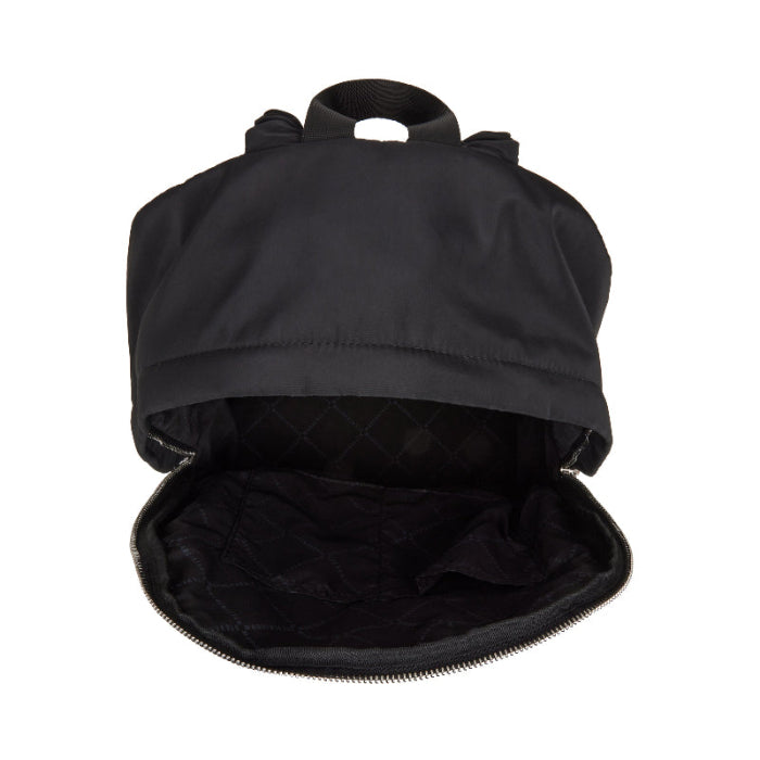 Baris 2 Black Mochila Negra con Logo Blanco