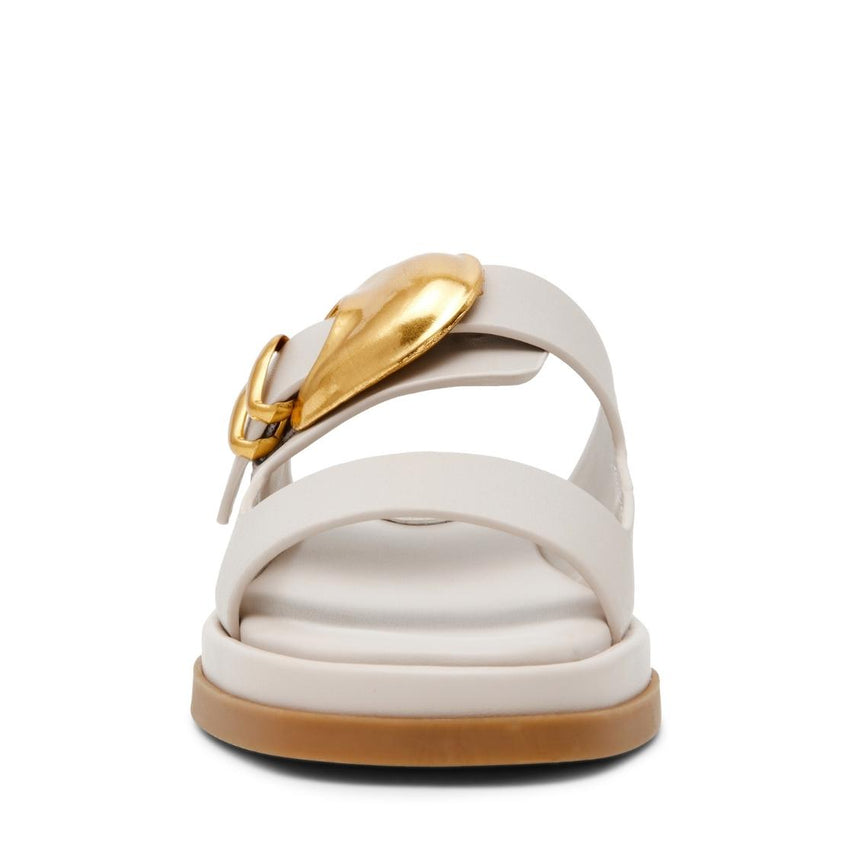 Bay-ridge Bone Action Leather Sandalias Para Mujer