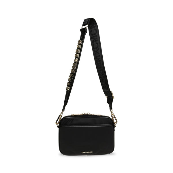 Bbanks Black Gold Bolsa Negro con Dorado para Mujer