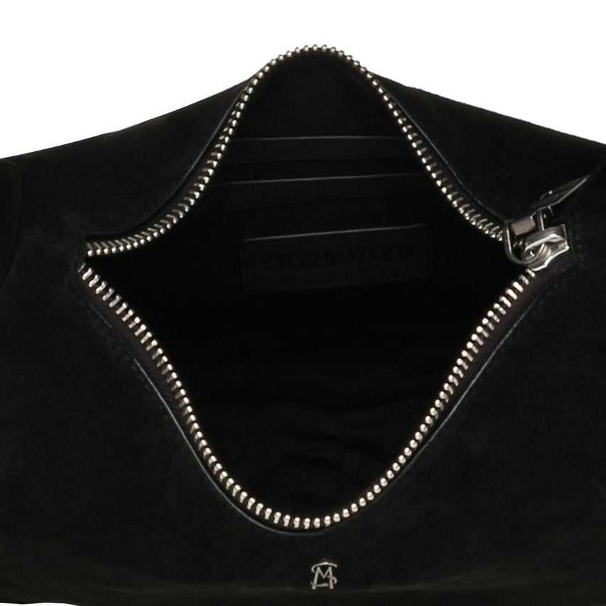Bblaize Black Bolso de Hombro Negro con Flecos