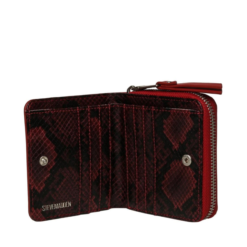 Bbronzie Red Carera Roja Para Mujer con Estampado de Serpiente