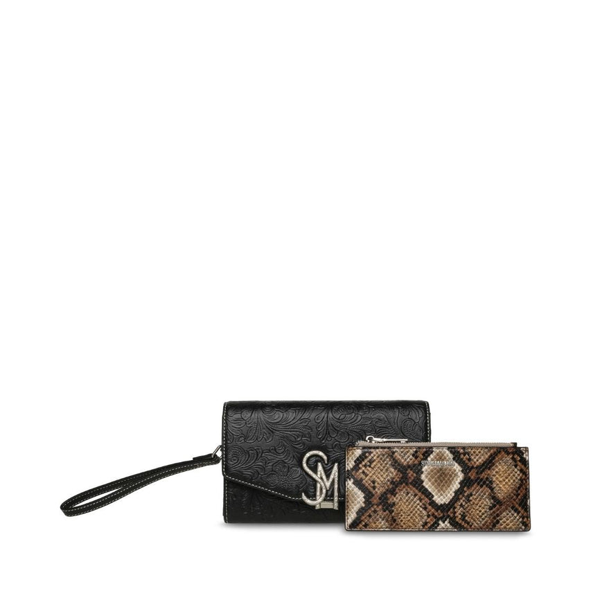 Bcanyon Black/Silver Cartera Negra 
