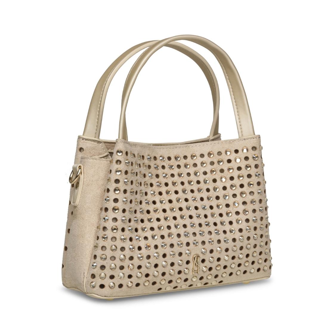 Bcheeky Nude Gold Bolso Tote Dorado