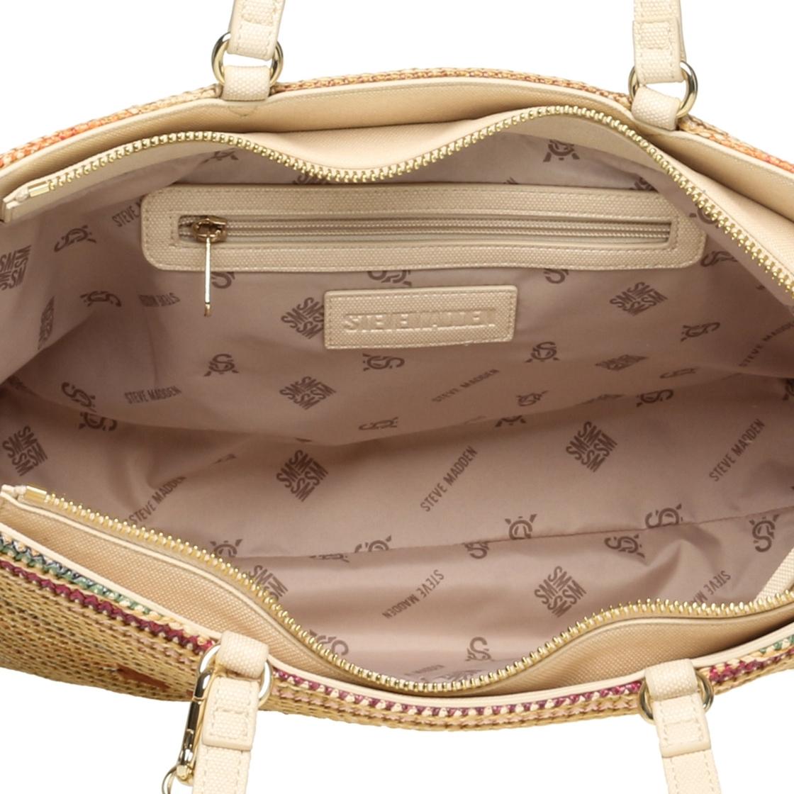 Bcocos-S Multi Bolso Tote Multicolor Para Mujer con Cierre