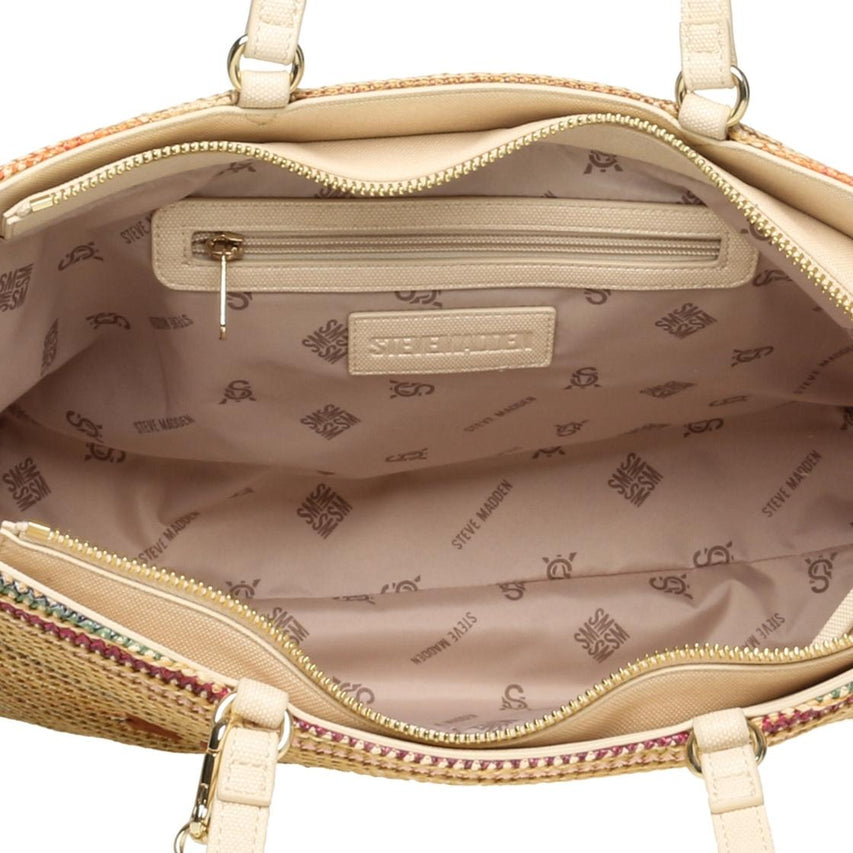 Bcocos-S Multi Bolso Tote Multicolor Para Mujer con Cierre