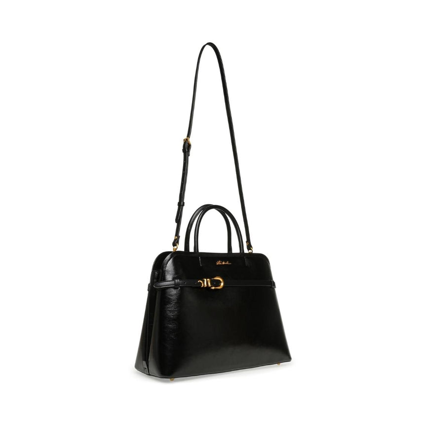 Bcordova Black/Gold Bolsa Tote Negra