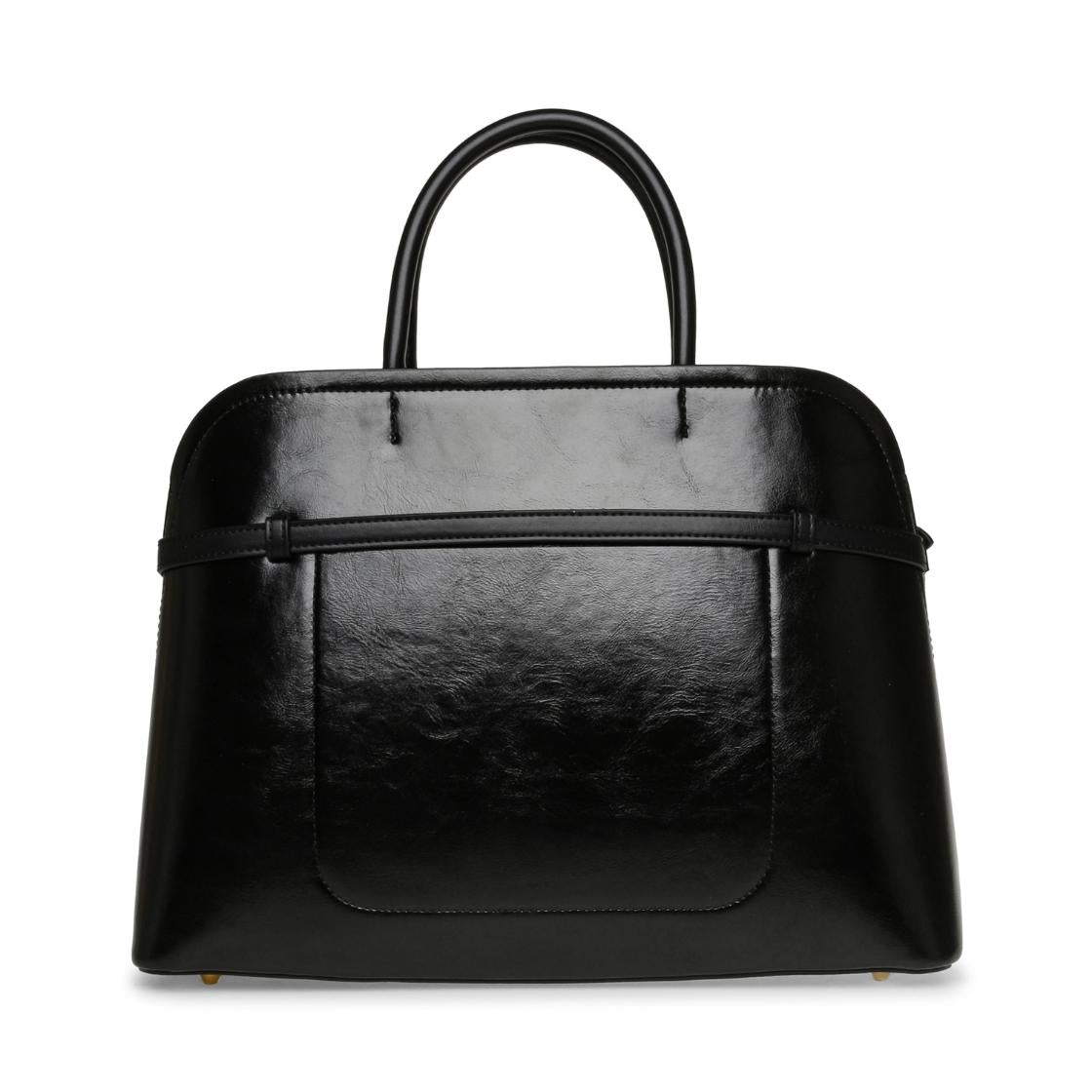 Bcordova Black/Gold Tote Negra Para Mujer con Hebilla