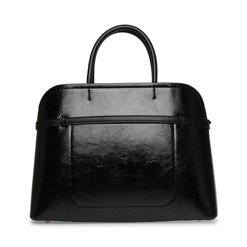 Bcordova Black/Gold Tote Negra Para Mujer con Hebilla