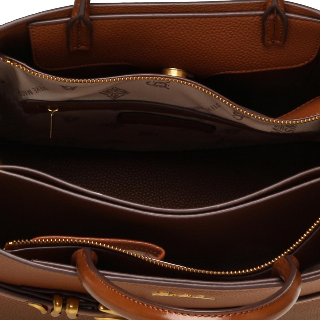 Bcordova Brown/Gold Bolsa Café Para Mujer