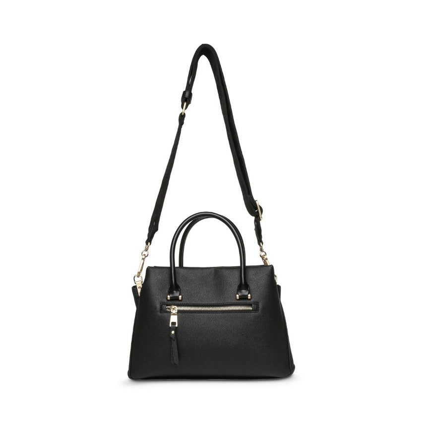 Bcori Black Bolsa de Mano Negra Para Mujer