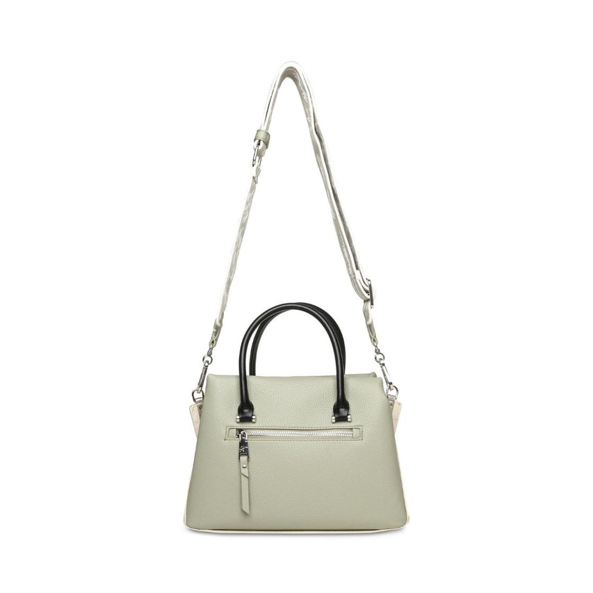 Bcori Sage Bolso de Mano Verde Para Mujer