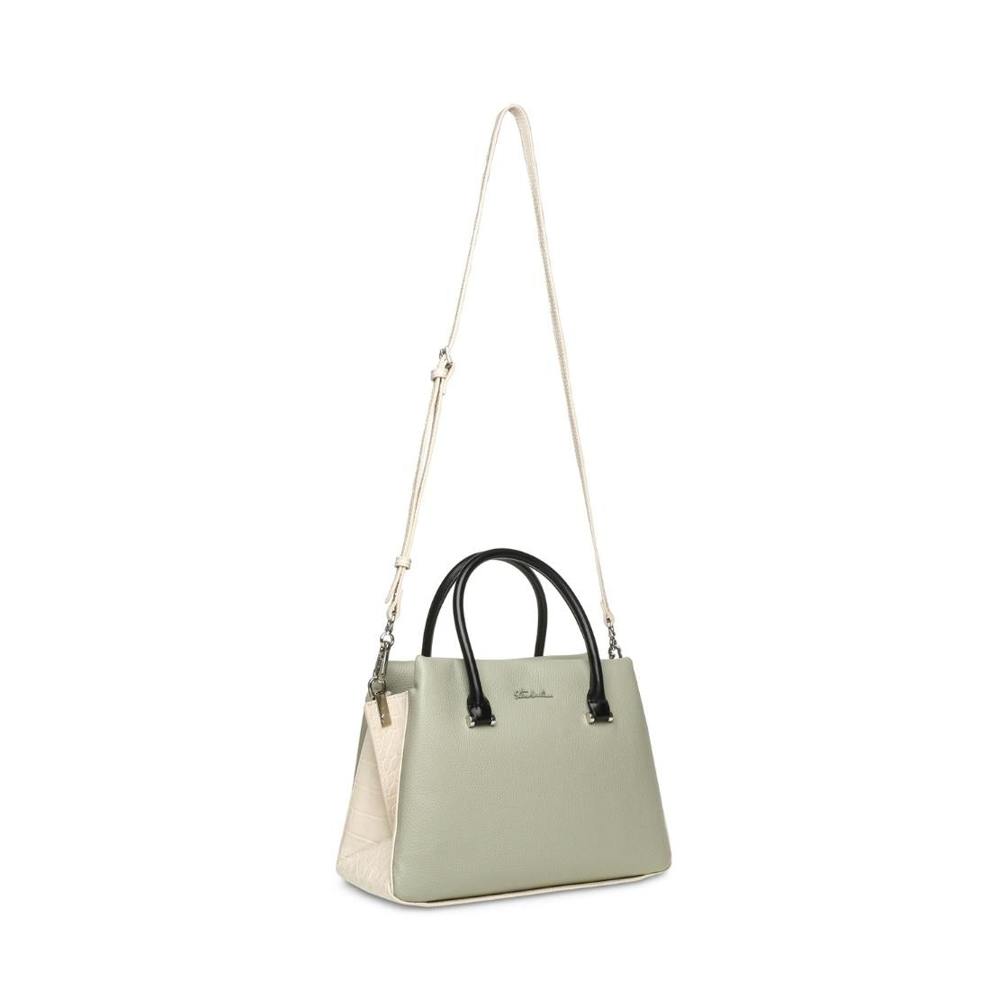 Bcori Sage Bolso de Mano Verde