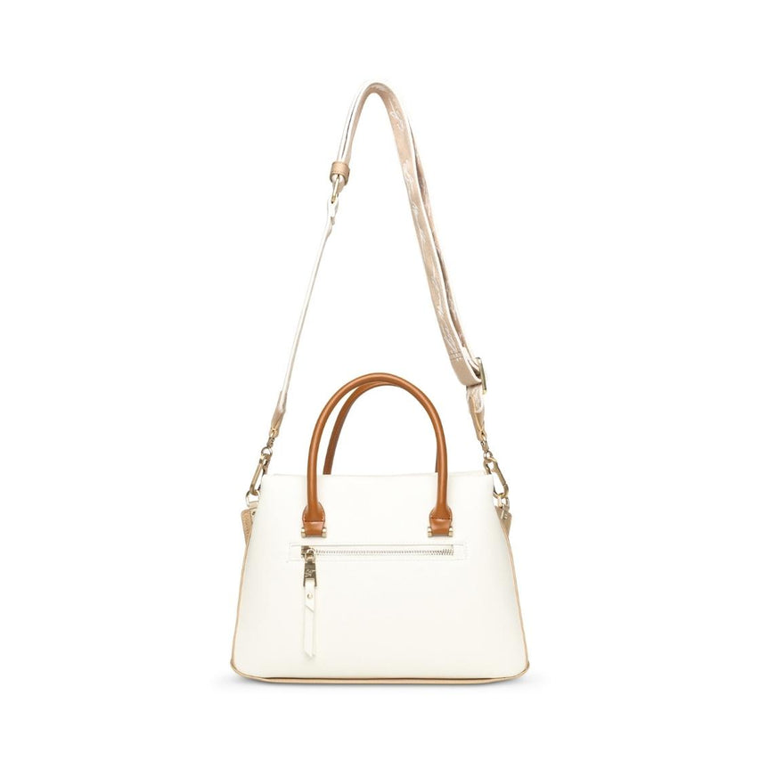 Bcori White Bolsa de Mano Blanca Para Mujer