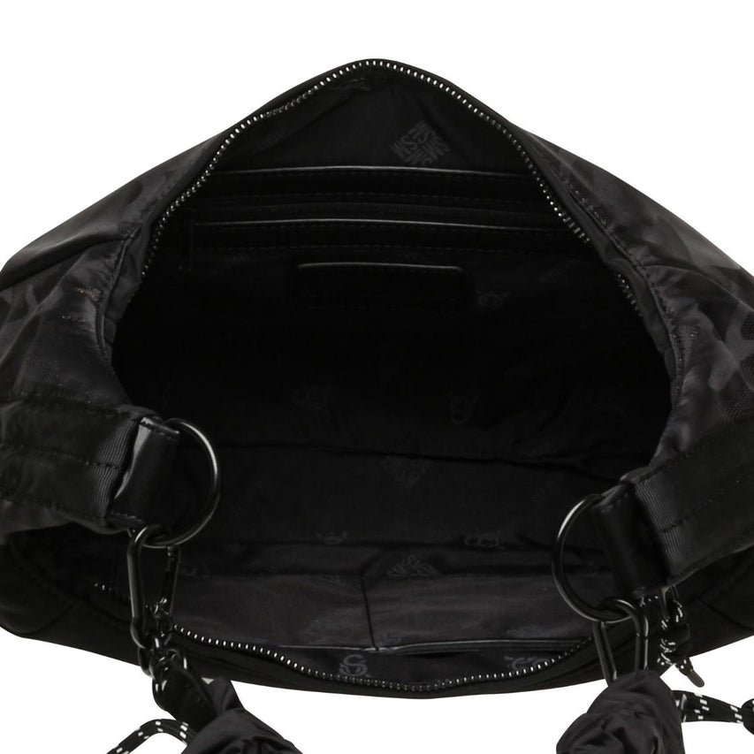 Bcresent Black Black Shoulder Bag Deportiva Negra Para Mujer