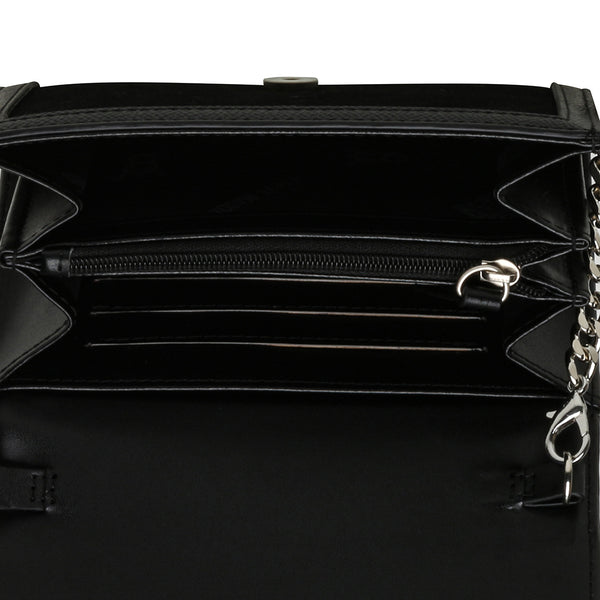 Bdiallo Black Cartera Crossbody Negra